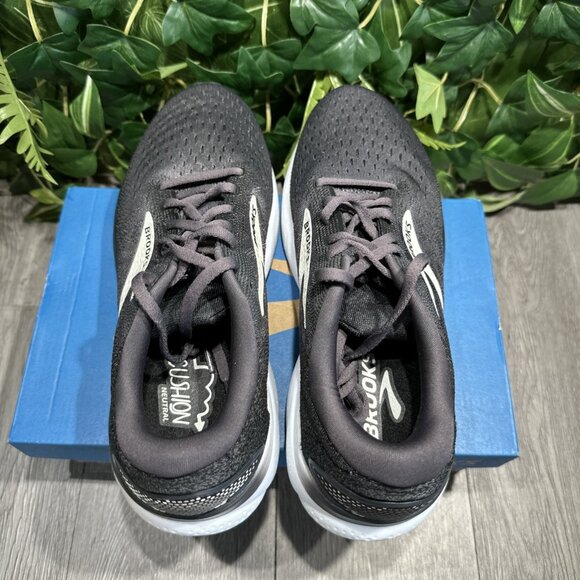 Brooks Womens Ghost 16 1204071D090 Black Running Shoes Sneakers Size 10 D Wide - Picture 6 of 10